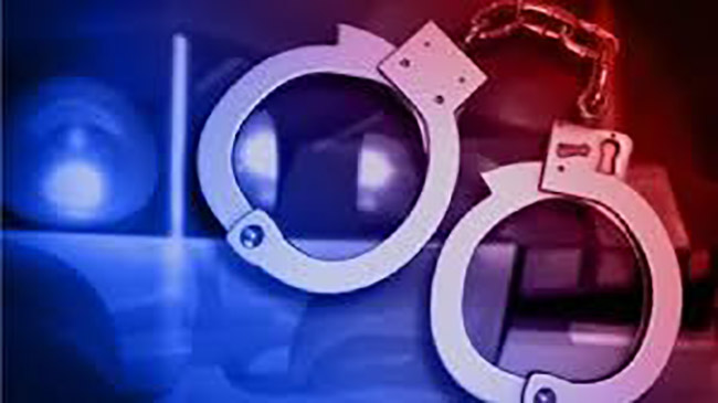 arrested