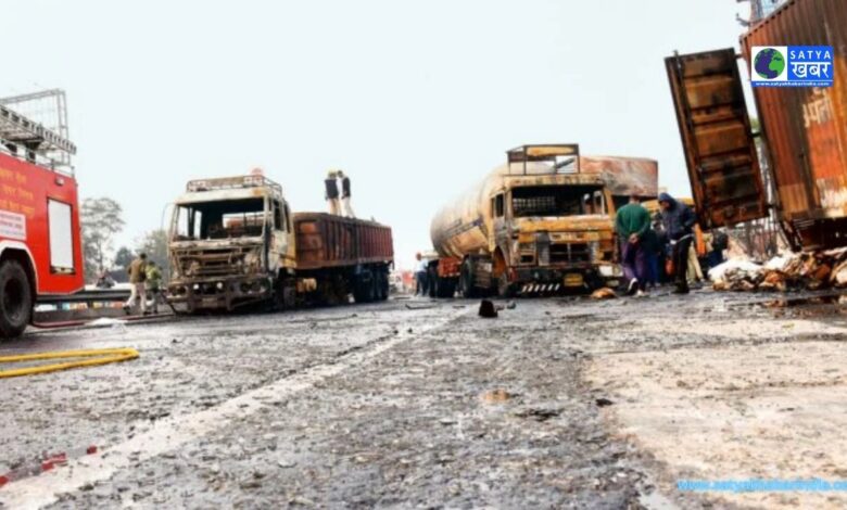 Jaipur Tanker Explosion: जयपुर-अजमेर हाईवे पर भयानक आग में 14 लोगों की मौत, 35 घायल