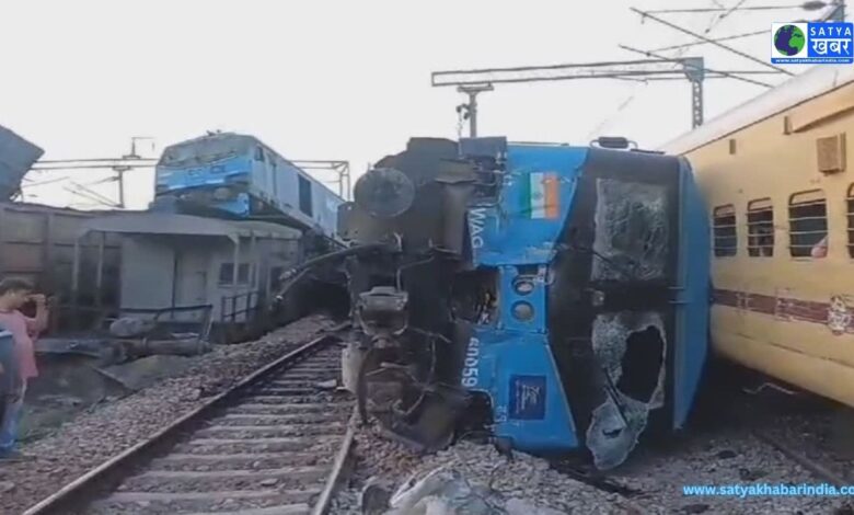 Punjab train accident: पंजाब रेल हादसा: फगवाड़ा में बड़ा रेल हादसा, मालगाड़ी पटरी से उतरी