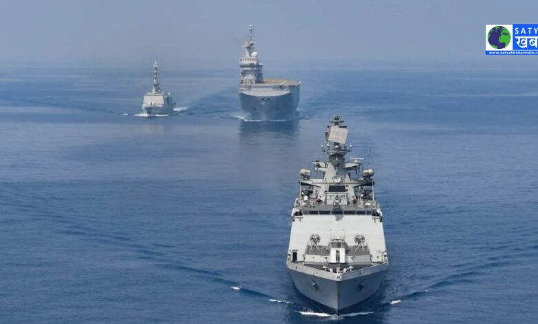 French Carrier Strike Group भारत पहुंचा, दोनों नौसेनाओं की ताकत समुद्र में देखने को मिलेगी