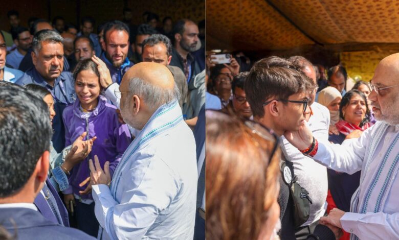 Amit Shah in Pahalgam: पहलगाम हमले पर गृहमंत्री का ऐलान आतंकियों की खैर नहीं! मासूमों की मौत का बदला तय