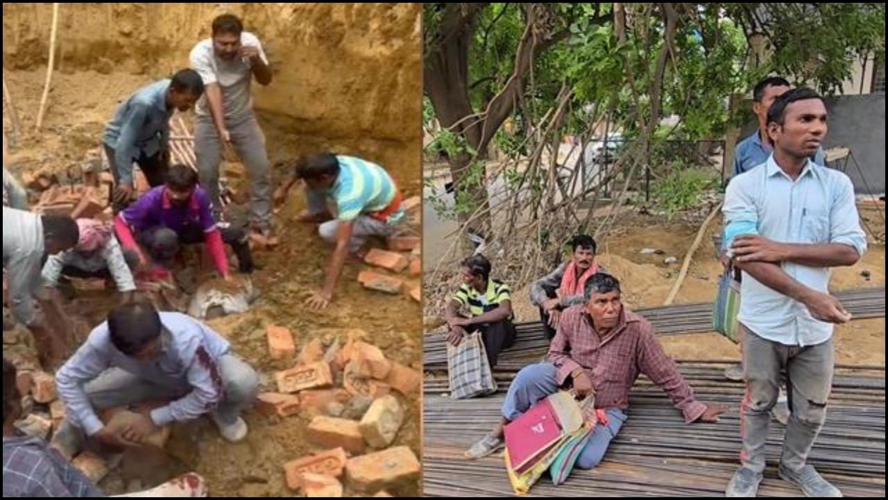 Gurugram News: गुरुग्राम में निर्माणाधीन घर की दीवार गिरी, मलबे में दबे मजदूरों की चीखों से कांपा इलाका