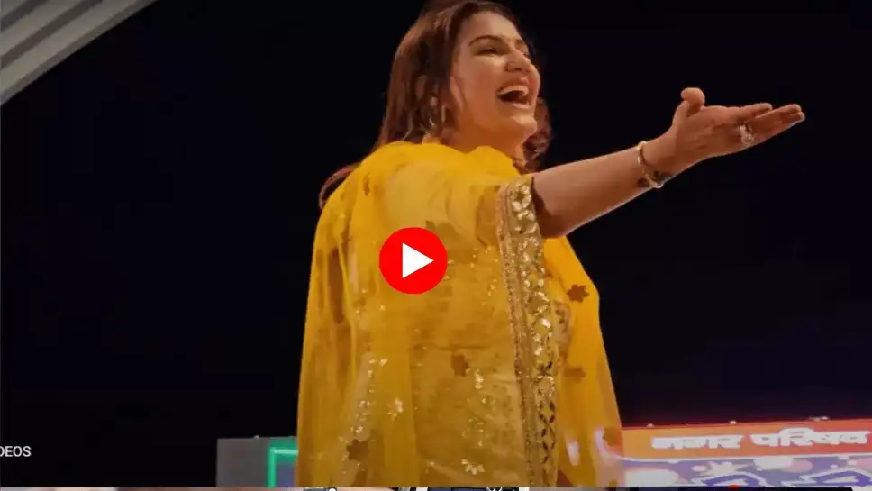 Sapna Choudhary Song Sapna Choudhary's Haryanvi song rocked the internet, watch the video