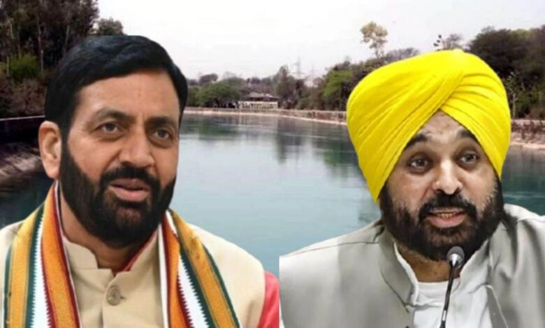 पानी पर टकराव: पंजाब-हरियाणा आमने-सामने, केंद्र सरकार ने बुलाई आपात बैठक