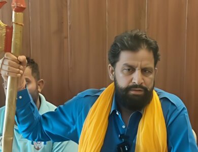 Naveen Jaihind का बड़ा बयान: परशुराम जन्मोत्सव में विघ्न डालने वाले राक्षस फरसे को देख लेना