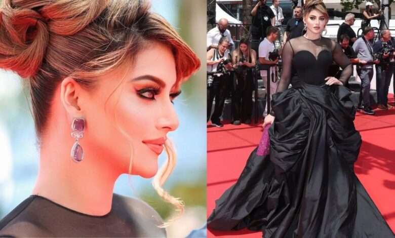 Cannes 2025 में Urvashi Rautela का अजीब लुक, चमकते तोते के साथ मचाया तहलका