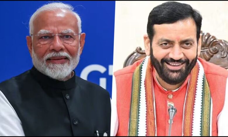Nayab Singh Saini ने दिया बड़ा बयान- मोदी जी की लड़ाई है आतंक से ना कि इंसान से