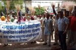 Jhajjar: टॉप बैंड नगर परिषद के सफाई कर्मचारियों ने मांगों को लेकर सरकार के खिलाफ किया प्रदर्शन  