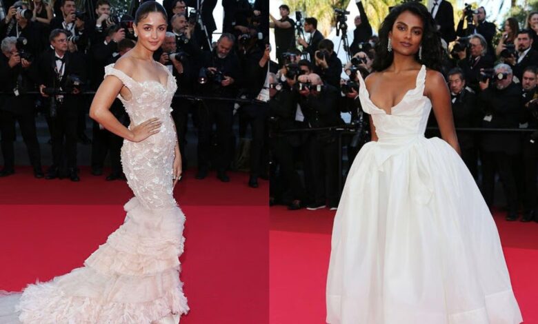 Alia Bhatt And Simone Ashley: कान्स में आलिया भट्ट का परफेक्ट लुक, सिमोन एशले संग मस्ती का वीडियो देख फैंस हुए दीवाने
