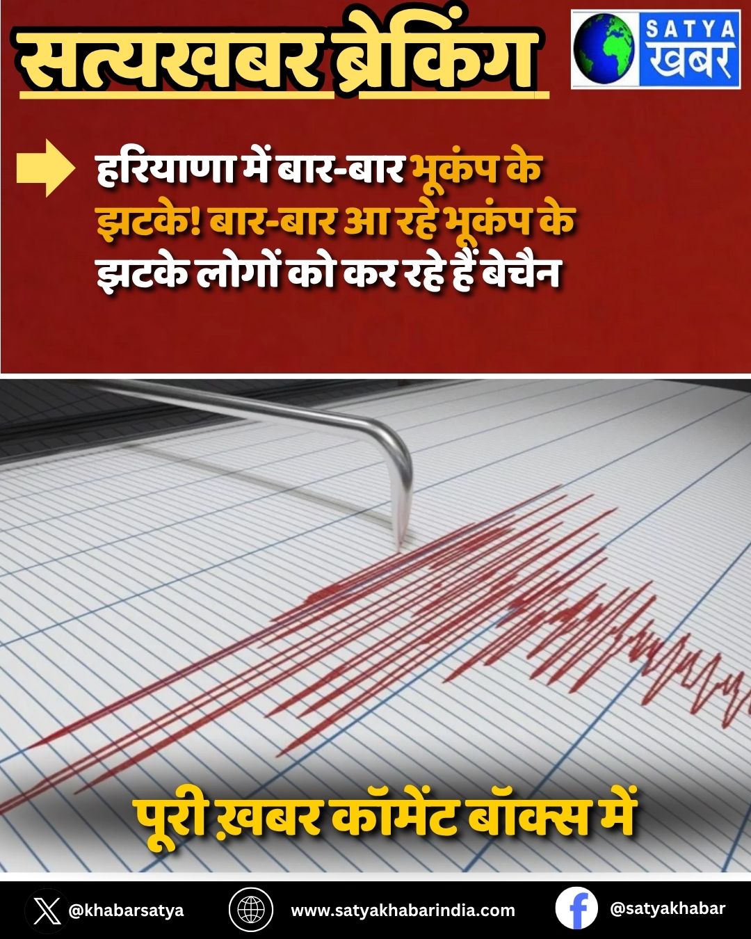 Earthquake in Haryana: ??????? ??? ???-??? ????? ?? ????! ???-??? ? ??? ????? ?? ???? ????? ?? ?? ??? ??? ?????
