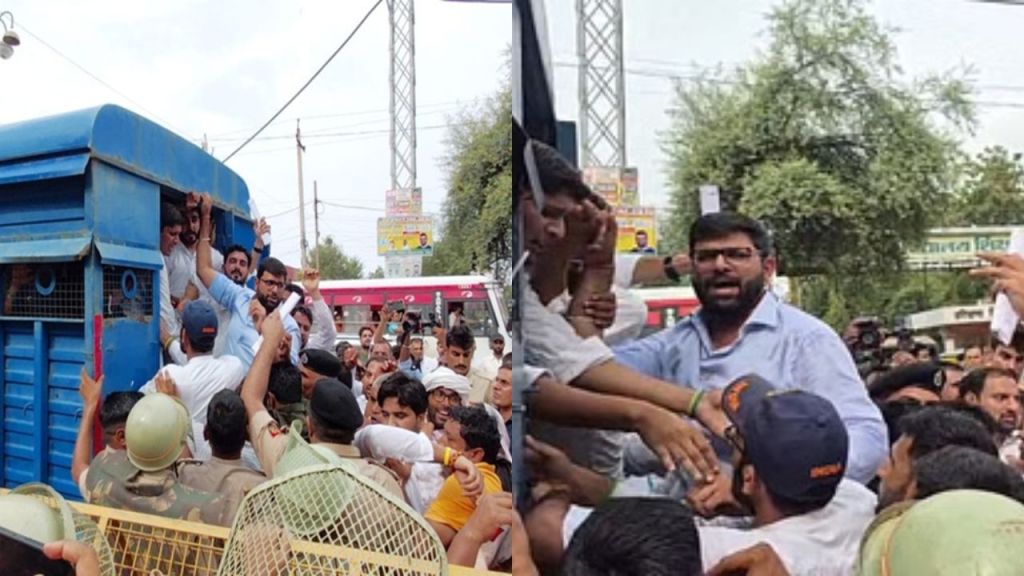 Haryana News: विश्वविद्यालय में इनसो का विरोध! विश्वविद्यालय में नहीं घुस पाए दिग्विजय चौटाला, इनसो स्थापना दिवस पर हंगामा