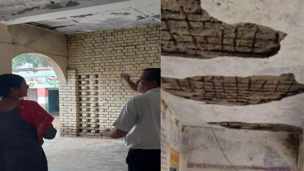 असोड़ा के बालिका स्कूल में छत गिरने का हादसा, 250 छात्राओं की सुरक्षा पर संकट, प्रधानाचार्य की गुमशुदगी से जांच में बढ़ी परेशानी