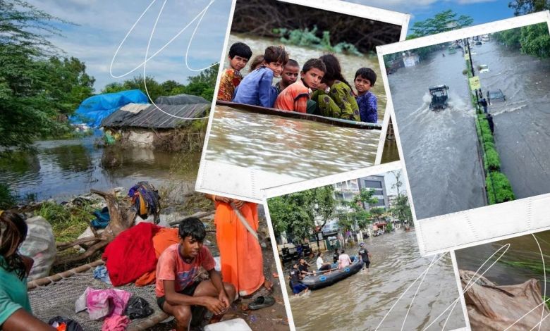 India Weather: भारी बारिश और बाढ़ से बेहाल देश, जानें जम्मू-कश्मीर से यूपी-दिल्ली तक कहां पड़ा सूखे का असर