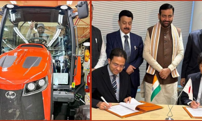 कुबोटा और डाइकिन हरियाणा में 3000 करोड़ का बड़ा निवेश करेंगे, नायब सैनी की मौजूदगी में MoU पर हस्ताक्षर