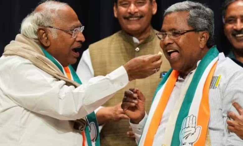 कर्नाटक में सीएम पद की लड़ाई फिर तेज, सिद्धरामय्या ने दिल्ली में कांग्रेस से की मुलाकात