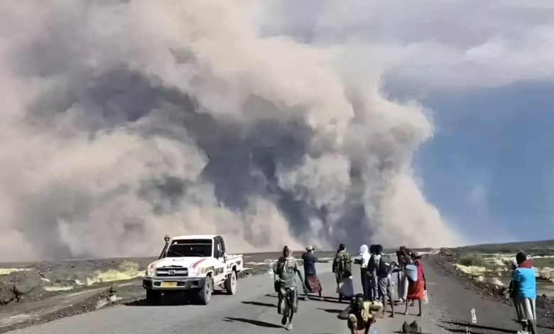 Ethiopian volcanic राख भारत में, IndiGo ने दी सुरक्षा का आश्वासन, उड़ानों पर असर और अलर्ट जारी