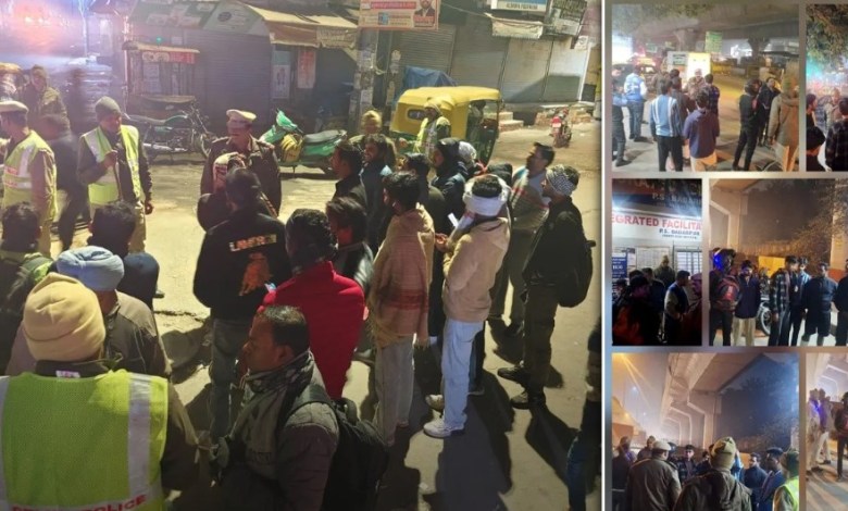 दिल्ली पुलिस का ऑपरेशन आघात 3.0: नए साल पर अपराधों पर सख्त कार्रवाई