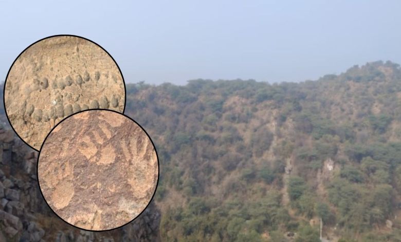 पाषाण काल में आदिमानव रहता था अरावली की पहाड़ियों में, फरीदाबाद में अरावली की पहाड़ियों में मिले पाषाण काल के निशान