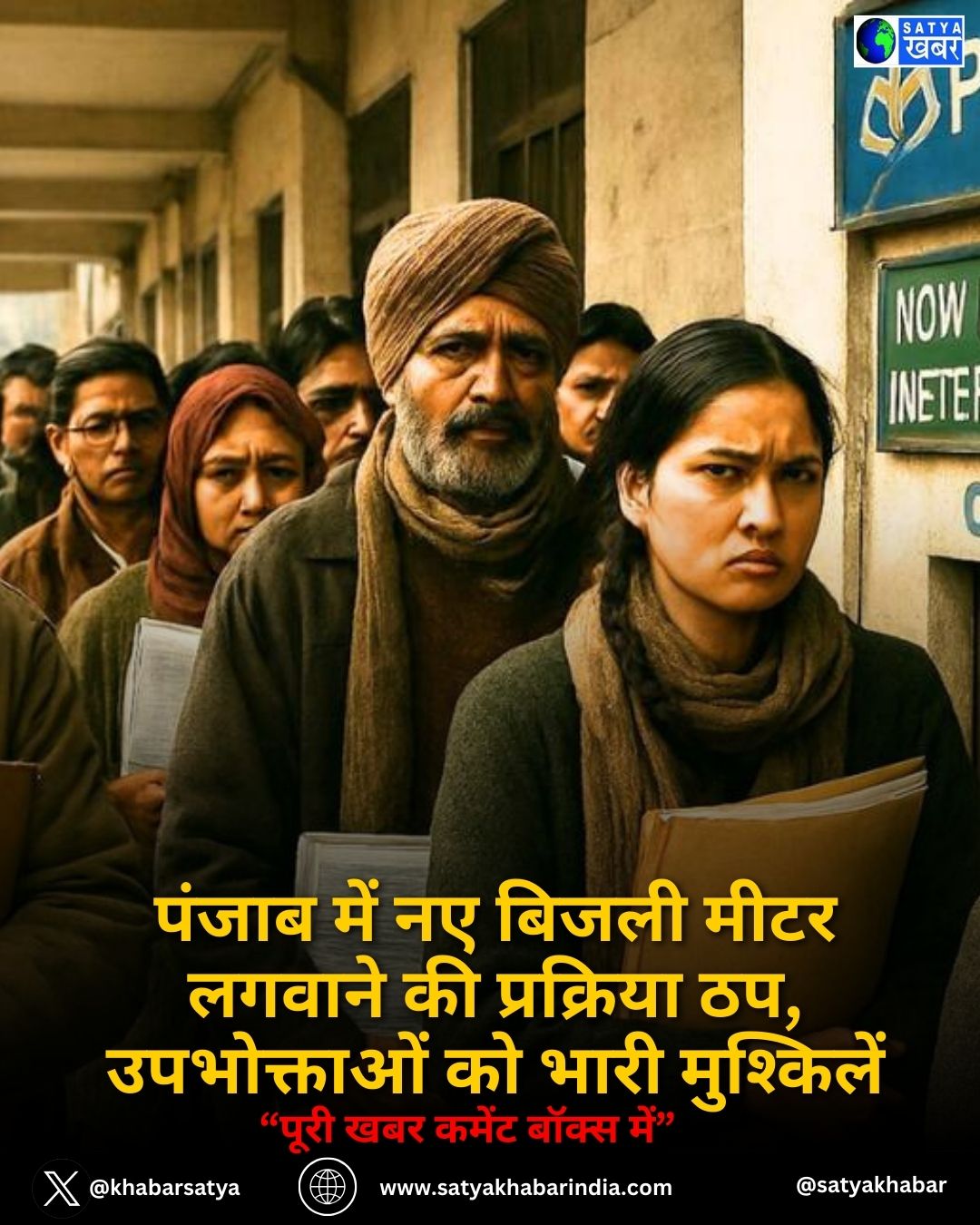 पंजाब में नए बिजली मीटर लगवाने की प्रक्रिया ठप, उपभोक्ताओं को भारी मुश्किलें