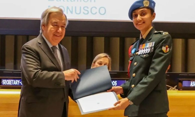 मेजर स्वाति शांता को UN Secretary-General’s Award, लैंगिक समानता में दिया बड़ा सम्मान