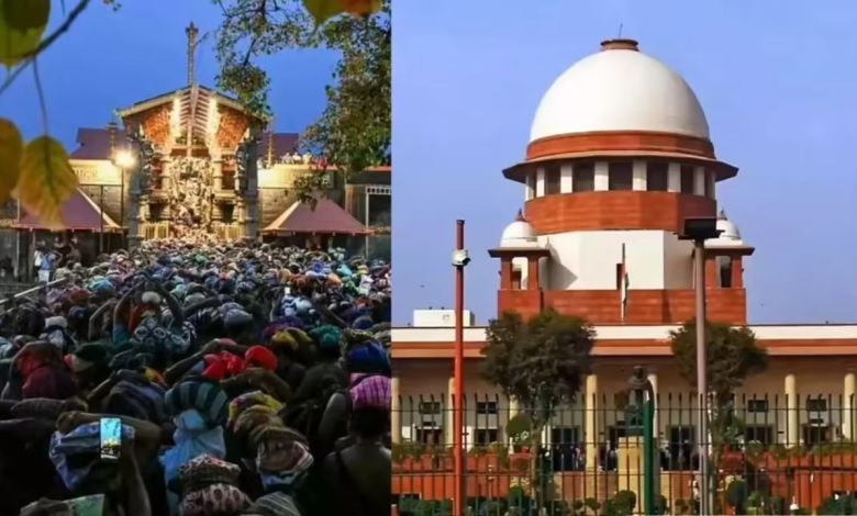 सबरीमाला मंदिर में महिलाओं की एंट्री पर सुप्रीम कोर्ट में गरम बहस जारी