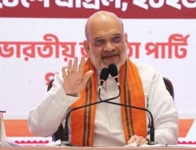 कोलकाता में अमित शाह बोले बंगाल में सत्ता परिवर्तन तय भाजपा की जीत का भरोसा