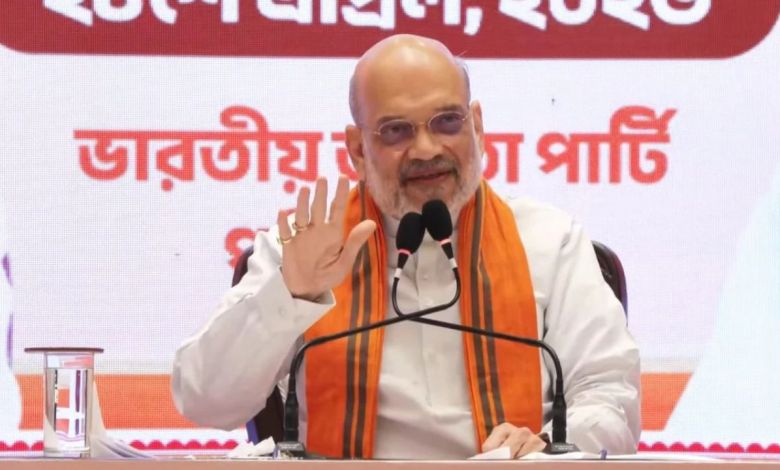 कोलकाता में अमित शाह बोले बंगाल में सत्ता परिवर्तन तय भाजपा की जीत का भरोसा