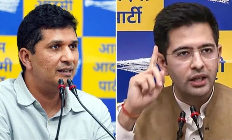 राघव चड्ढा की टाइमलाइन बदलाव पर मचा सियासी बवाल नई छवि बनाने का दावा