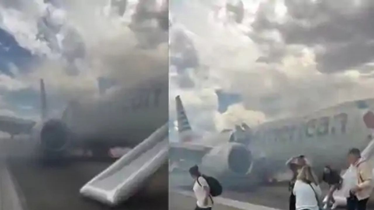 Denver Airport Incident: डेनवर एयरपोर्ट पर बड़ा हादसा टला! बोइंग 737 मैक्स 8 में लगी आग, यात्रियों की जान बची
