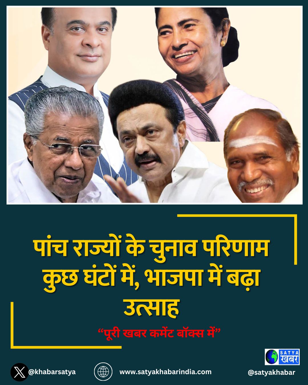 पांच राज्यों के चुनाव परिणाम कुछ घंटों में, भाजपा में बढ़ा उत्साह