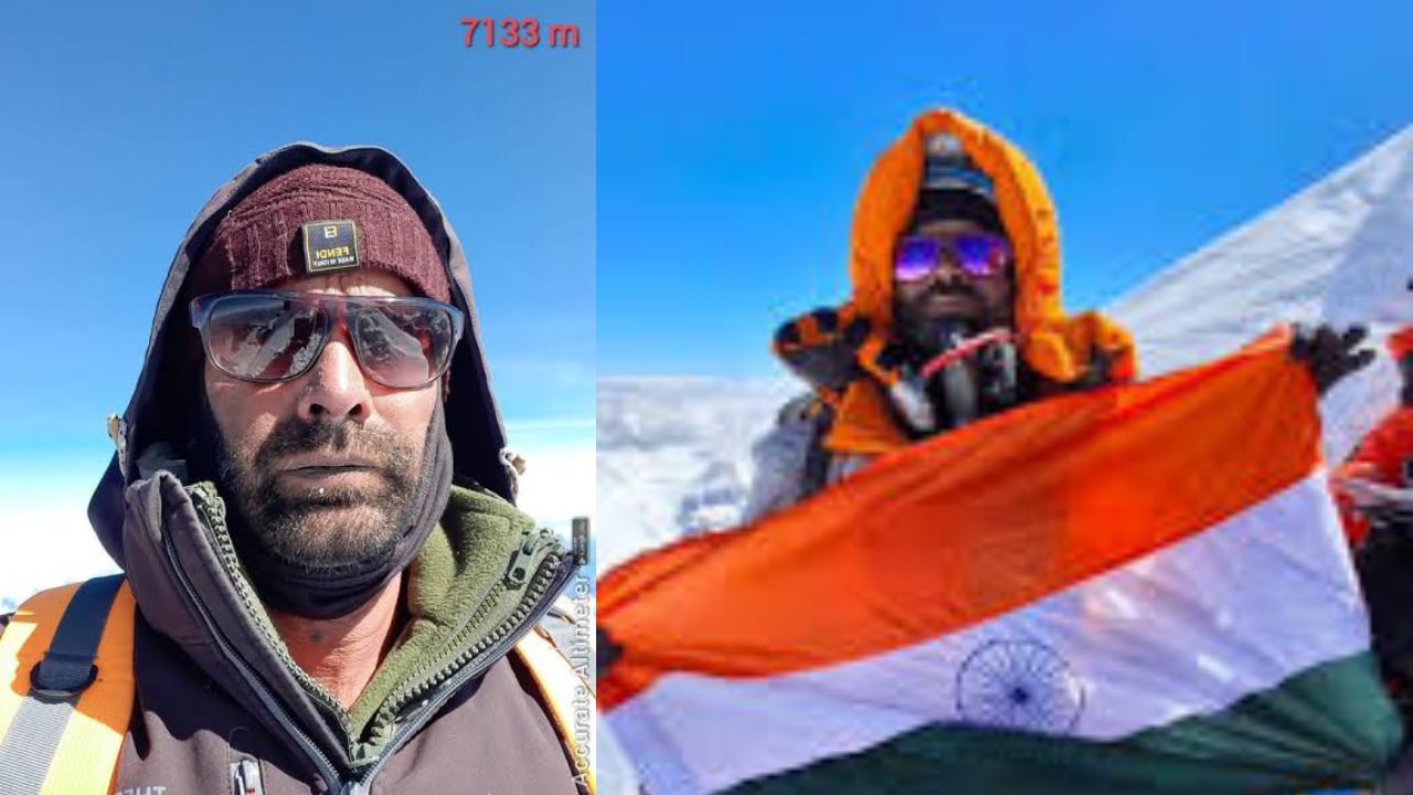 Haryana: рдЬреЗрд▓ рд╡рд╛рд░реНрдбрд░ рд░рд╛рдХреЗрд╢ рдиреЗ рд░рдЪрд╛ рдЗрддрд┐рд╣рд╛рд╕, рдпреВрд░реЛрдк рдХреА рд╕рдмрд╕реЗ рдКрдВрдЪреА рдЪреЛрдЯреА рдкрд░ рдлрд╣рд░рд╛рдпрд╛ рддрд┐рд░рдВрдЧрд╛