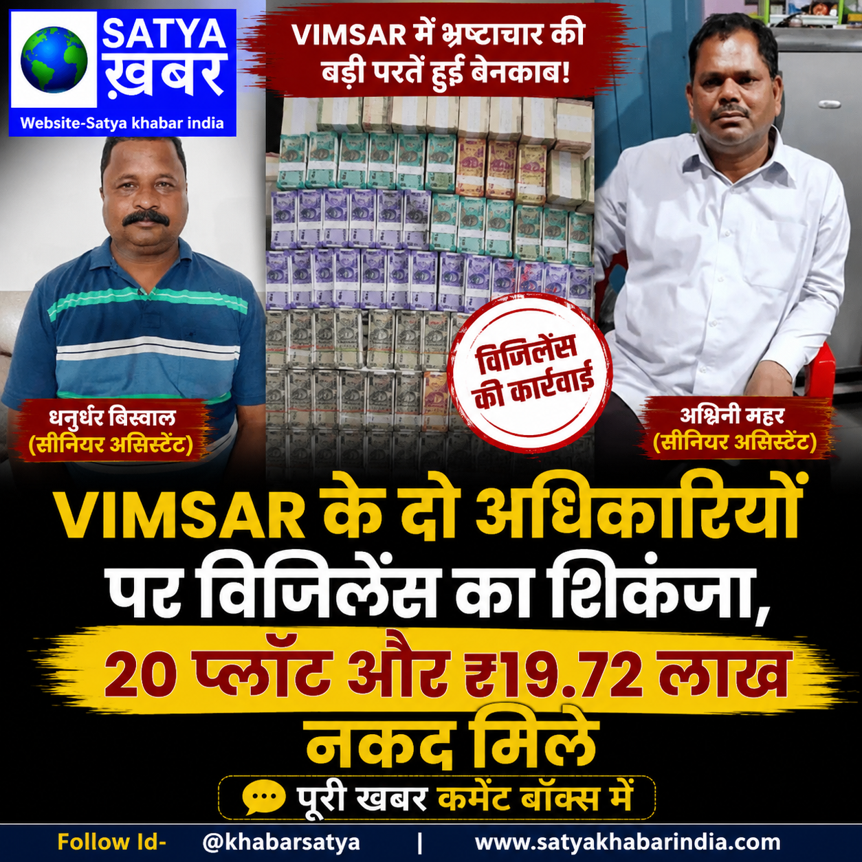 VIMSAR ?? ?? ?????????? ?? ???????? ?? ??????, 20 ????? ?? ?19.72 ??? ??? ????
