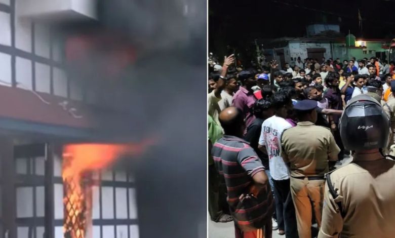 देहरादून हत्याकांड पर फूटा गुस्सा, आरोपी के घर पहुंची भीड़ और बुलडोजर