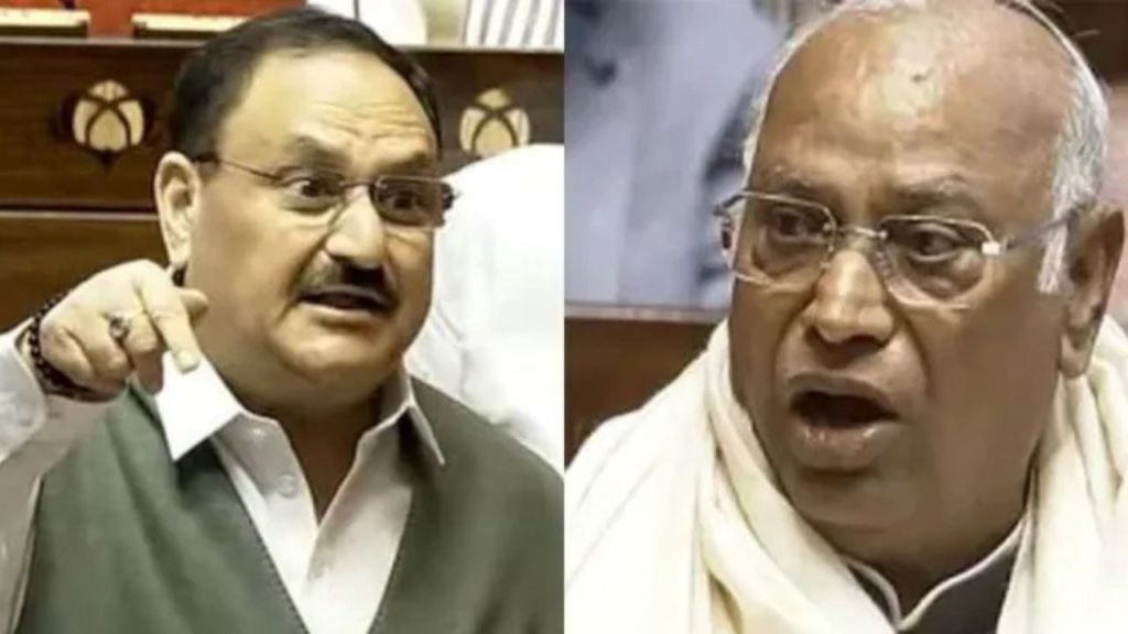 राज्यसभा में NEET प्रदर्शन पर घमासान, खरगे ने उठाए सवाल; जेपी नड्डा ने पुलिस कार्रवाई का किया बचाव