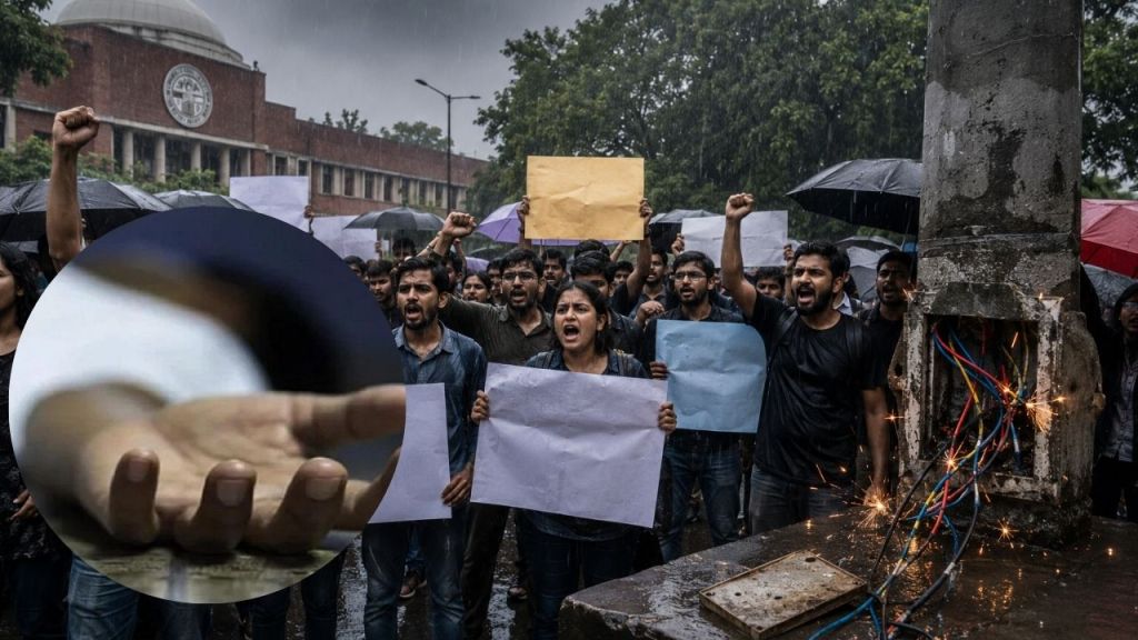 पंजाब यूनिवर्सिटी में करंट लगने से PhD छात्रा की मौत, छात्रों का प्रदर्शन; बारिश के बीच सुरक्षा व्यवस्था पर उठे सवाल